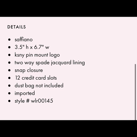 Kate Spade camera bag w/wallet - Picture 7 of 14